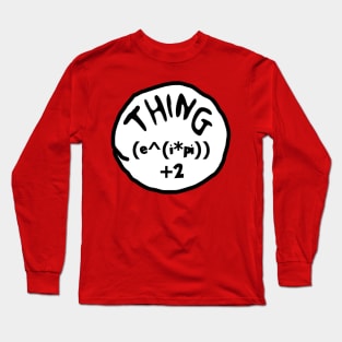 Thing 1 Math Nerd Long Sleeve T-Shirt